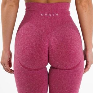 ❌SOLD❌ NVGTN Crimson Contour Seamless Leggings